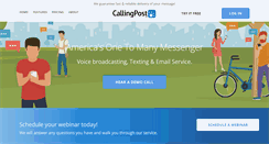 Desktop Screenshot of callingpost.com